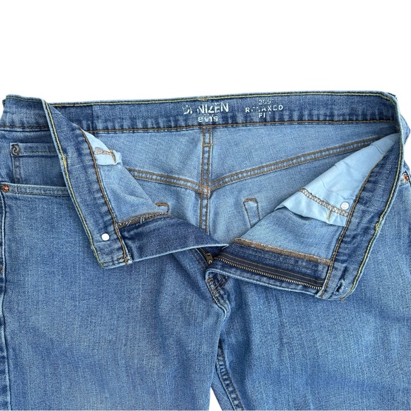 Denizen from Levi's Men's Blue 285 Relaxed Denim Jeans 36x30 - Picture 4 of 13